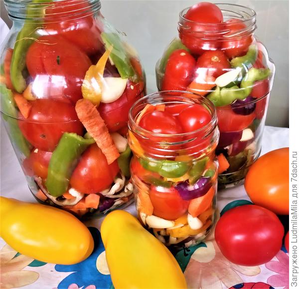 Мариную томаты