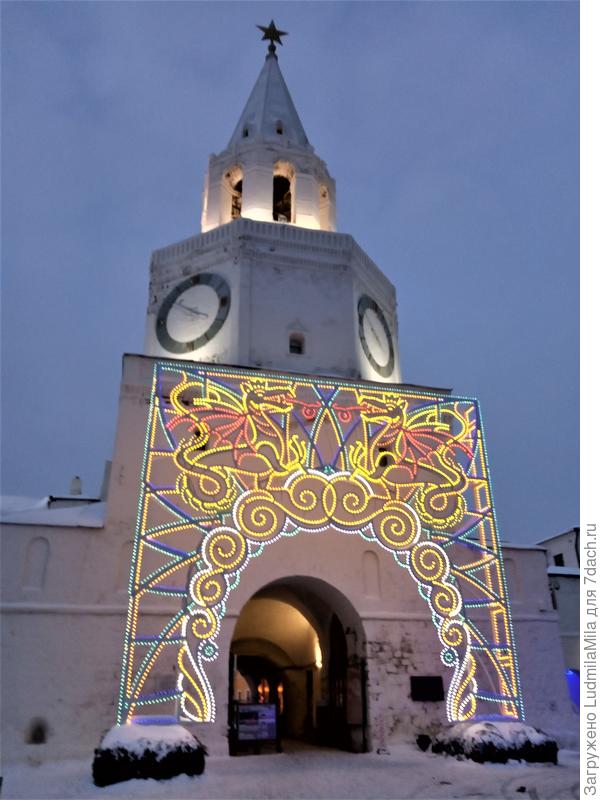 Спасская башня.Вход на территорию Кремля