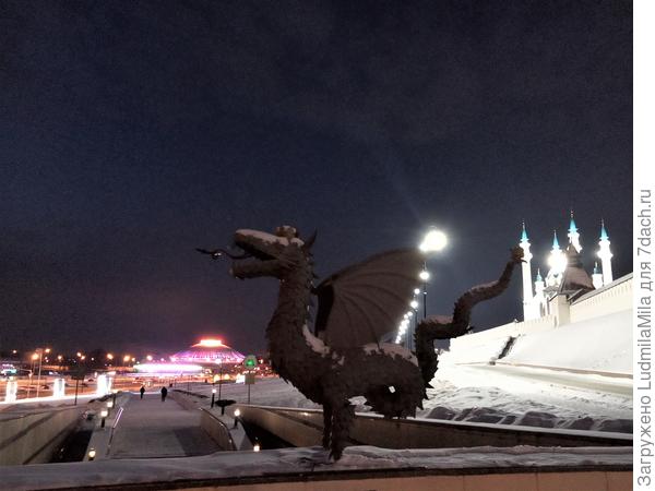 Вид от станции