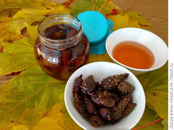 Потом процедила через ситечко и пьём чай - мне нравится