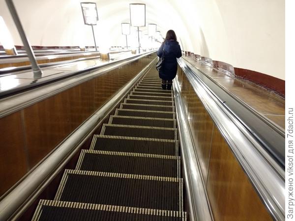 Возвращение с прогулки по ночному городу