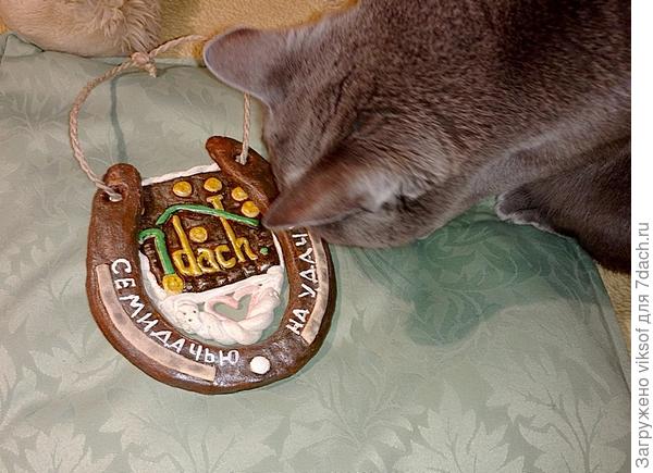 Витасу понравился сувенир а вам? А сколько ещё можно всего налепить из полюбившегося мне солёного теста!?