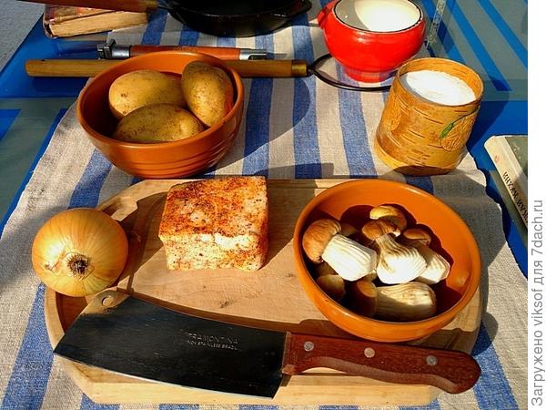 заготовка для бабки грибной, готовую-то бабку съели и сфотографировать не успела