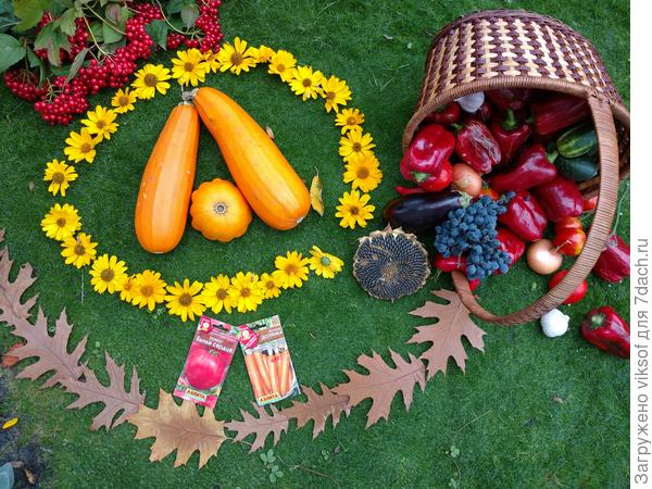 Доброго урожая! Красивых цветов!