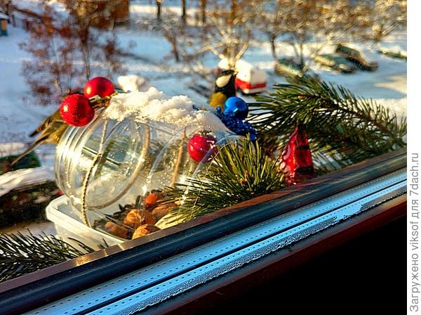 я и орешков положила, а вдруг белочка заглянет