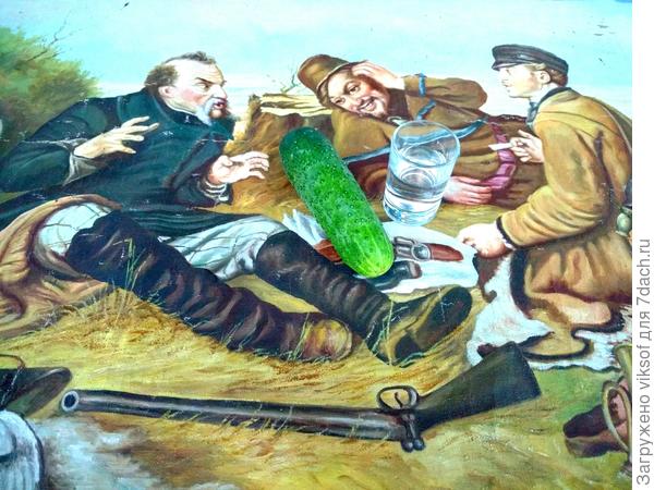 Ну, не выгоняйте меня за хулиганство, просто на чердаке дачи нашла картину...