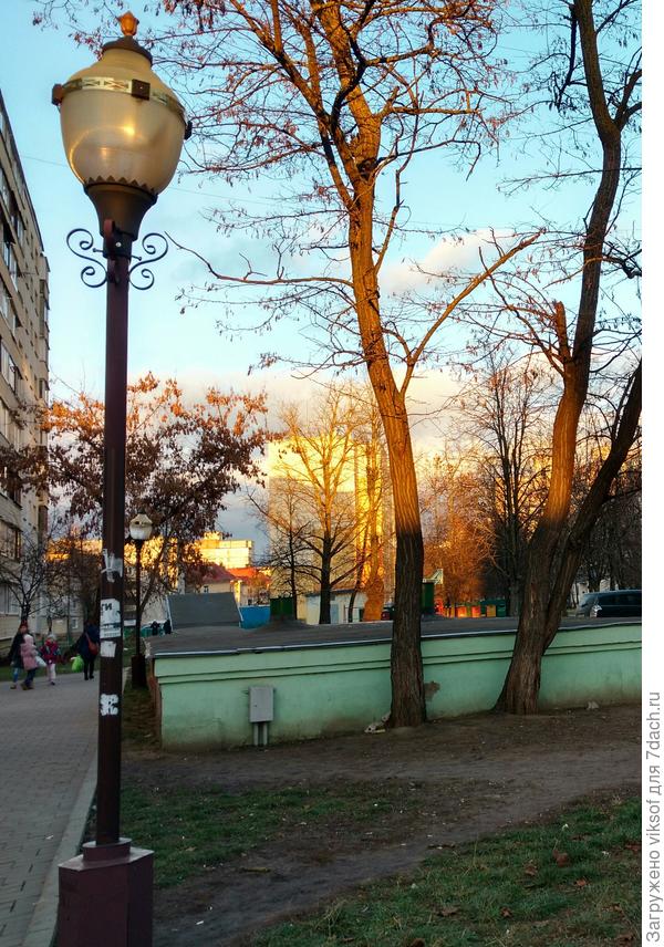 Вот такой у нас декабрь - погода для строительных работ замечательная!!!