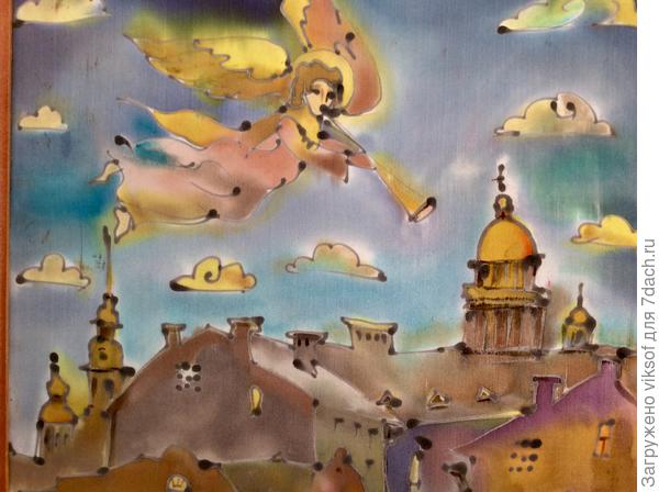 Это батик, автор моя питерская подружка Леночка