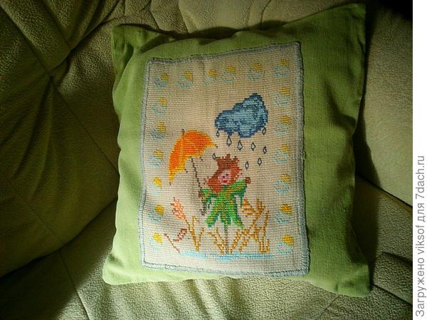 Это дачная и очень удачная, сама вышивала,