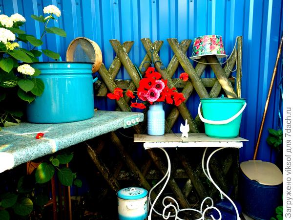 Ещё один маленький фрагмент установили в моем хоз. блоке,