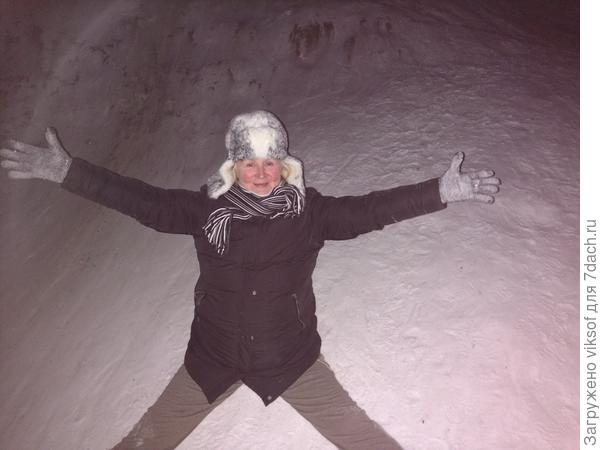 а вечером...бабушки, так потому что Зима!