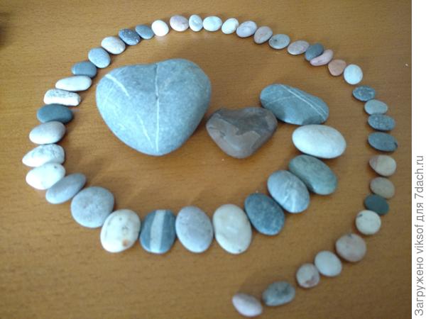 Эти сердечки мы нашли с мужем в Коктебеле на 25 -летие совместной жизни.