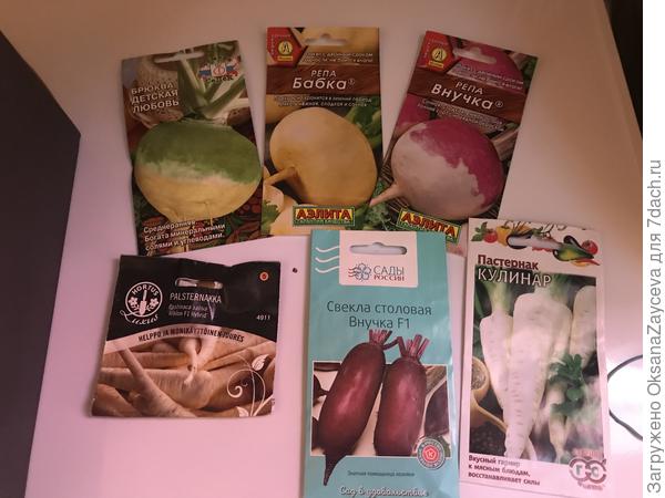 Репка Внучка очень понравилась, абсолютно без горечи. Еще понравилась длинная свекла =) Ну не картошку же с макаронами всю зиму есть =).