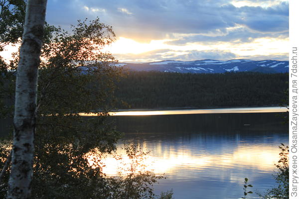 Солнышко гнездо в горах свило