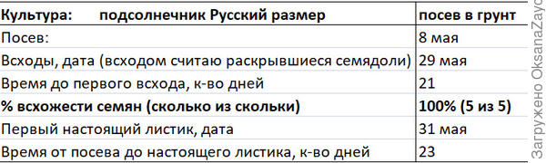 Основные даты первого этапа