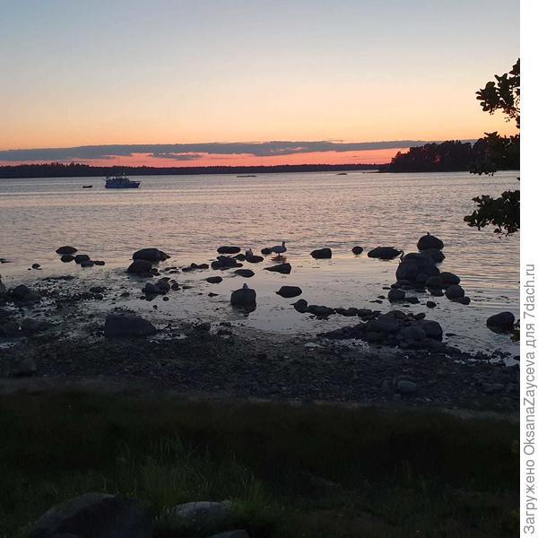 Отмечали до вечера