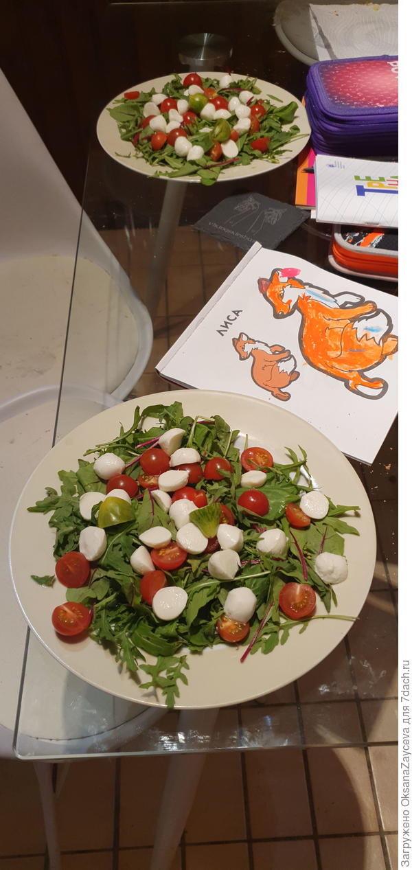 Здесь еще без частой сеточки бальзамико