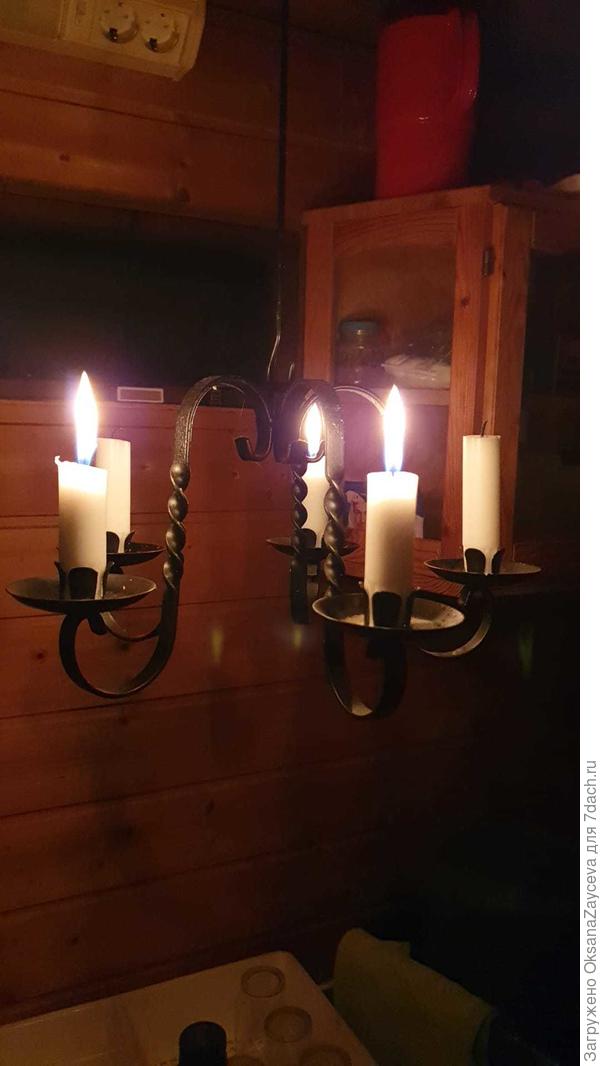 Люстры под свечи