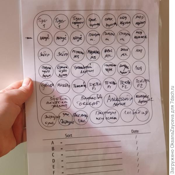 Карта посадок