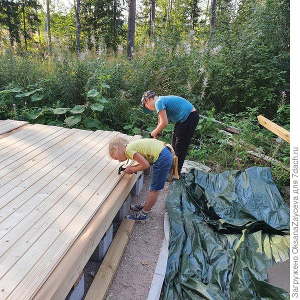 Семейный подряд в действии!!!