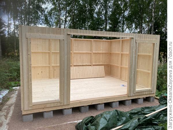 Теперь есть на что вешать дверь