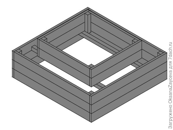 Клубничная горка. Второй этаж ставим на стяжки