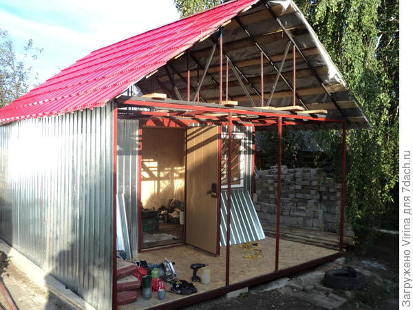 пристройка веранды