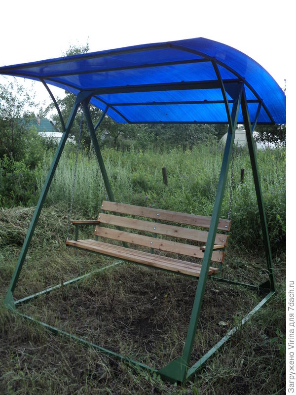 наши садовые качели