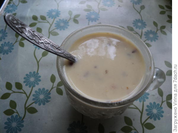 Хлопья набухли, можно выпекать