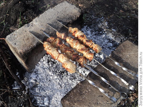 Мангал "два шлакоблока"