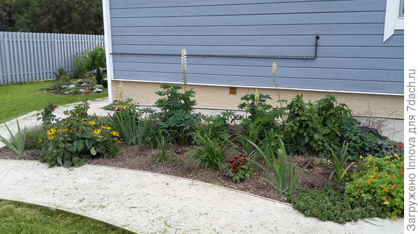 Большая клумба