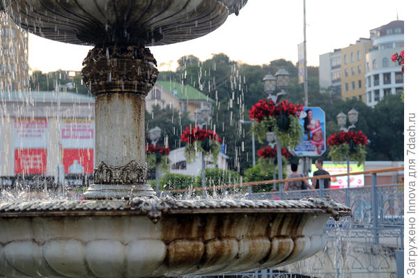 А это мой любимый фонтан в конце Курортного бульвара