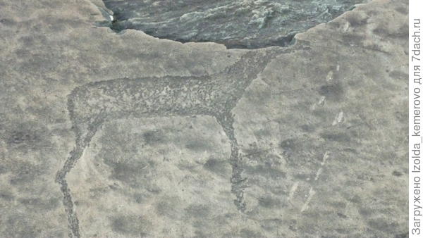 петроглиф на скалах