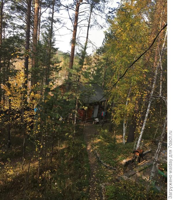 что летом (с террасы 2 эт.)