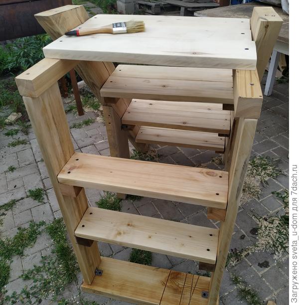 Купить деревянную лестницу для бассейна в malino-v.ru от руб. за штуку