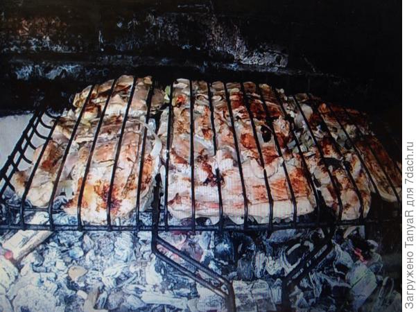 Маринад самый простой:соль, перец, лимон