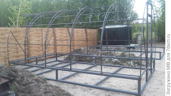 сборка каркаса№1(начало)