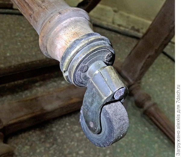 крепление колесика