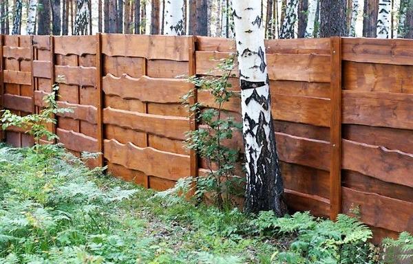 Забор из обзола. Фото с сайта izhevsk.ru