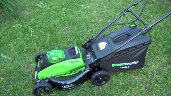 Аккумуляторная газонокосилка Greenworks G-MAX 40V GD40LM45 DigiPro
