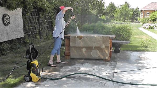 Особое удовольствие - получить абсолютно чистый ковёр