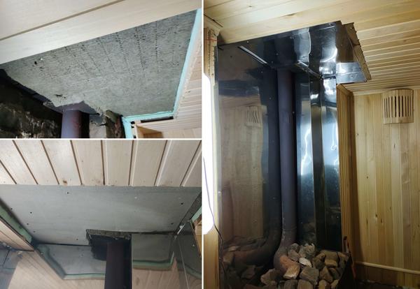 Преобразили зону около печки