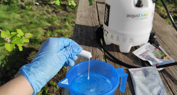 Разводим препарат в два этапа