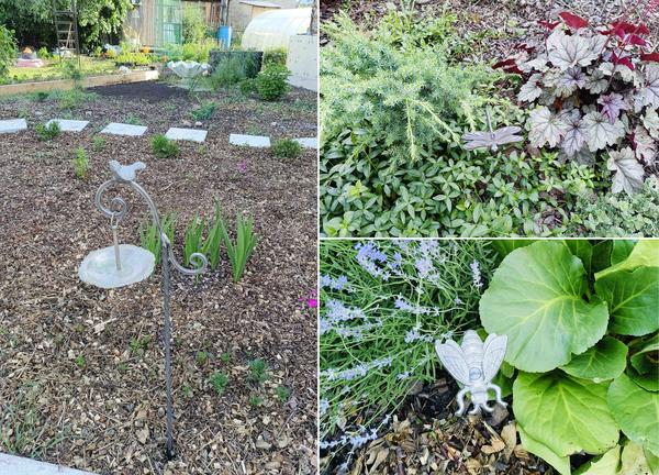 Фигурки для сада из металла. Фото Лейсан (Leisanmail)