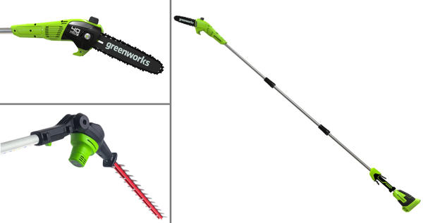 Высоторез-кусторез Greenworks G40PSHK2. Фото с сайта gw-house.ru