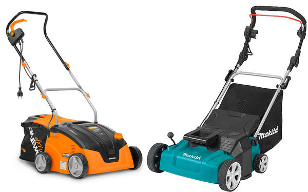 Слева: Daewoo DSC 1500E. Фото с сайта daewoo-shop.com. Справа: Makita UV3600. Фото с сайта makitarussia.ru