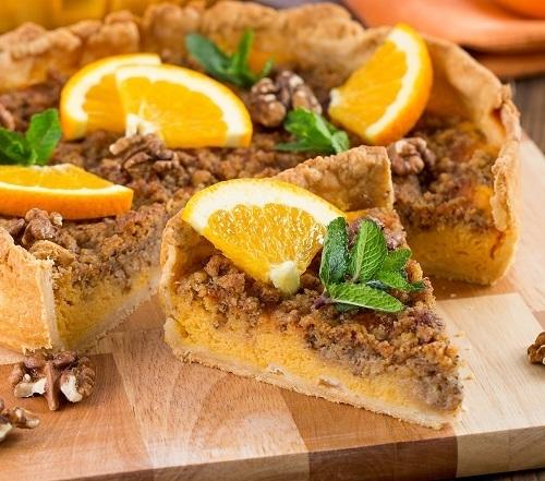 Тыквенный пирог с апельсином. Фото: К. Виноградов/BurdaMedia