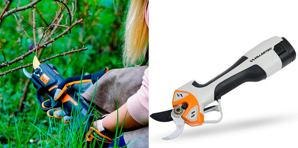 Слева: модель Worx WG330E. Фото с сайта worx.tools-russia.ru. Справа: модель Villartec PA 1462S. Фото с сайта villartec.su