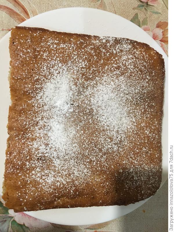 Цвет моего манника такой из-за корицы,