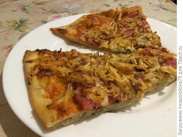 Пицца из теста для волованов